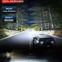20In LED Light Bar and 2PCS 4In Led Cube Pod Lights Off Road Driving Lights Spot Flood Combo Beam Triple Row with 16AWG Wiring Harness Kit for Je-ep Truck Tractor SUV UTV ATV Pickup Boat