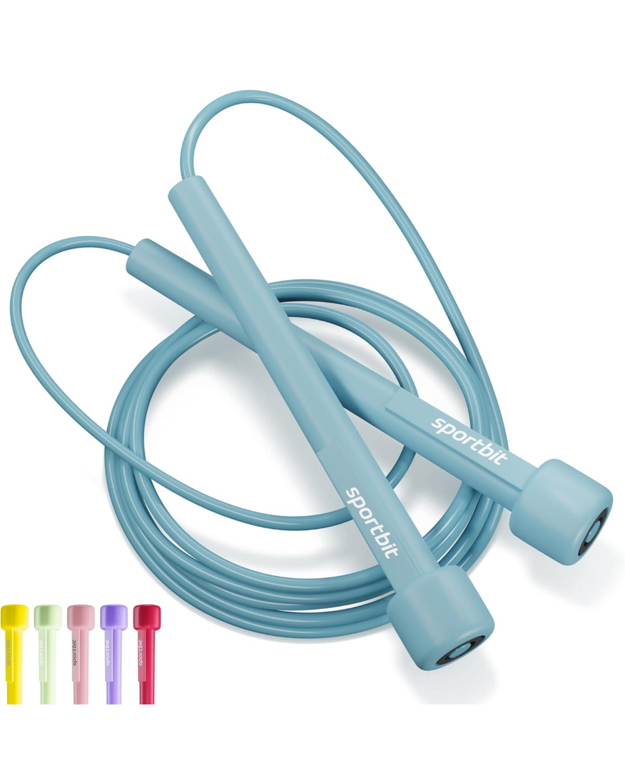 Adjustable Jump Rope for Fitness and Exercise – Skipping Rope for Cardio, Boxing, and Weight Loss – Speed Rope perfect for Men & Women