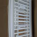 IRIS USA Dog Playpen with Door, 24 4 Panel Pet Exercise Pen  Indoor Outdoor Puppy Play Pen, Portable Plastic Pet Fence for Small Medium Dogs, Foldable 35 x 35 x 24, White