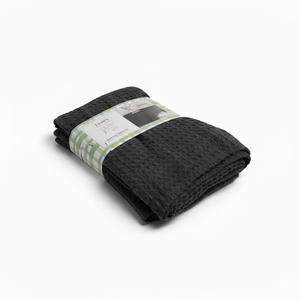 Lintex Chloe Coal Waffle Table Cloth 52x70