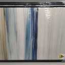 Framed Blue Abstract Coastal Ocean Seascape Wall Art Bedroom, 16x24 Inch, 16" W x 24" H x 3Pcs