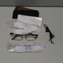 Reading Glasses for Men, 1.5 Blue Light Blocking Reading Glasses Metal Readers (3 Pack(gun/Black/Brown))