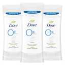 Dove Aluminum Free Deodorant for Women 3 Count Sensitive 72 hour odor protection 2.6 oz