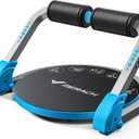 MERACH Ab Machine, Sit Up Exercise Equipment with 3 Adjustable Resistance Levels, Automatic Rebound Ab Crunch Machine for Core Workout, Ab Workout Equipment for Stomach