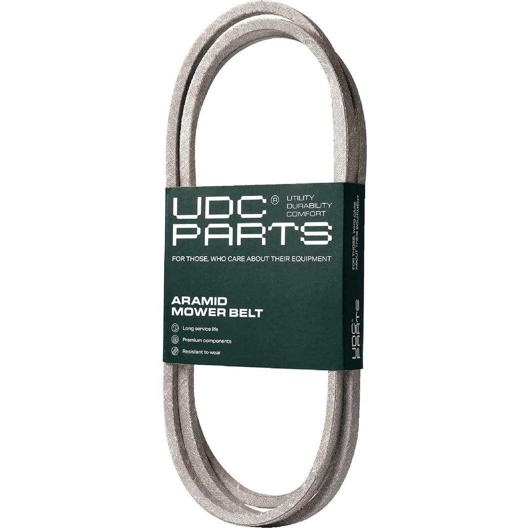 UDC Parts 144959 Mower Deck Belt LT3000 DLT3000 DYT4000 for Craftsman Husqvarna Poulan AYP Ariens 532144959 42 Inch/Aramid Cord / 95.400 inches
