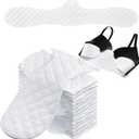 Cotton Bra Liners 3 Layer Reusable Boob Towel Under Breast Sweat Absorber Pads for Woman