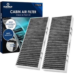 Premium Cabin Air Filter with Activated Carbon,Replacement for CF10553(CP553), Fit for Nissan Frontier/NV1500/NV2500/NV3500/Pathfinder/Xterra and Suzuki Equator.