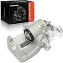 A-Premium Disc Brake Caliper Assembly Without Bracket Compatible with Select Audi and Volkswagen Models - A3 2006-2008, TT 2008-2009, For Jetta 2009-2010, GTI 2010-2011 - Rear Right Passenger Side