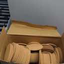 Layhit Cork Coasters for Drinks Absorbent Cork Trivets 4 Inch Bulk Blank Coasters for Kitchen Office Dishes Plate Wine Glass Cup Cottage DIY Crafts(300 Pcs,Round)