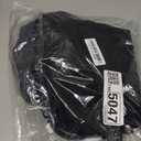 ESVAN Travel Tote Duffel Gym Bag,Weekender Overnight Carry-on Tote Crossbody Bag with Wet Pocket and Trolley Sleeve Upgraded (A Black)