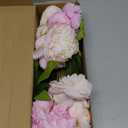 Pink Peonies Silk Flowers 2 Bouquets Pink Fake Peonies 14 Heads Faux Peony Flowers with Stems for Wedding Decoration Bride Bouquet Faux Flowers Crafts Floral Arrangement (Multi-Pink)