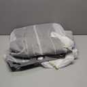 Anytime Home Curtains Blackout and Sheer Layered Solid Window Curtain Panel Pair with Grommet Top, 52Wx120L,Grey