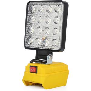 LED Work Light for Dewalt 20V Li-ion Battery, ZDOZITZ 18W 5400LM Work Light for Dewalt 18V XR Battery with Type-C & USB Charging PortTool Only