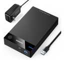 UGREEN External Hard Drive Enclosure for 3.5 2.5 Inch SATA SSD HDD USB 3.0 to SATA III Hard Drive Case with UASP 12V Power Adapter Compatible with WD Seagate Toshiba Samsung Hitachi PS5 Xbox