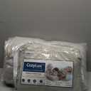 CozyLux King Size Comforter Set Beige, 7 Pieces Bed in a Bag, Beige Comforter King Size, All Season Bedding Sets with Stitch Quilted Comforter, Flat Sheet, Fitted Sheet, Pillowcases