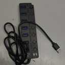 USB 3.0 Hub, PANPEO 7-Port USB Data Hub Splitter with 3ft Long Cable USB Extension for Laptop,PC Computer,Surface Pro, PS4/5, Flash Drive, Mobile HDD - with LED Individual On/Off