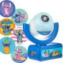 Projectables Disney Lilo and Stitch LED Kids Night Light, Projector, Plug-in, Dusk-to-Dawn, UL-Listed, Ideal for Hallway, Bedroom, Nursery, Playroom, Gaming Room, 84867 (1 Pack)