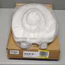 Little2Big Toilet Seat with Built-In Toddler Potty Training Seat, Slow Close, Easy to Install, Made in USA, ELONGATED, White