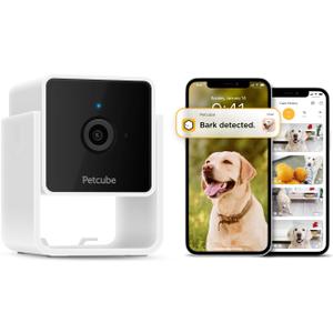 Petcube Cam and Care Coverage Subscription | Indoor Wi-Fi Pet and Security Camera with Phone App, Cats and Dogs Monitor with 2-Way Audio and Video, Night Vision