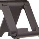 Amazon Basics Multi-Angle Portable Stand for iPad Tablet, E-reader and Phone - Black