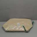 uxcell Purse Organizer Insert, Portable Felt Organizer Bags with Metal Zipper Multiple Compartments Purse Liner for Domed Satchel, Tote Bag, Handbag Shaper (8.3" x 5.1" x 6.3", Beige)