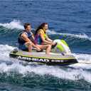 Airhead XCELERATOR, 2 Rider Towable Tube, White/Green/Gray