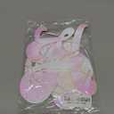 HOUSE OF PARTY Pre-Strung Happy Birthday Banner-No DIY | 6 Feet Pink Shiny Iridescent Happy Birthday Letters Banner Sign, Birthday Hanging Garland Decorations Party Supplies for Girls Women