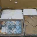 SESEAT Picture Frames Collage, Gallery Wall Frame Set with 11x14 8x10 5x7 4x6 Frames in 3 Different Finishes, Set of 10 (Black&Rustic Brown&Light Brown)