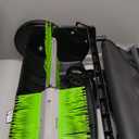 Earthwise LSW70021 21-Inch Width Leaf & Grass Push Lawn Sweeper, Black