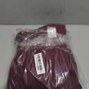 MUSHARE Women's V Neck Sleeveless Split Formal Dress Cocktail Party Prom Long Dresses, L, Burgundy