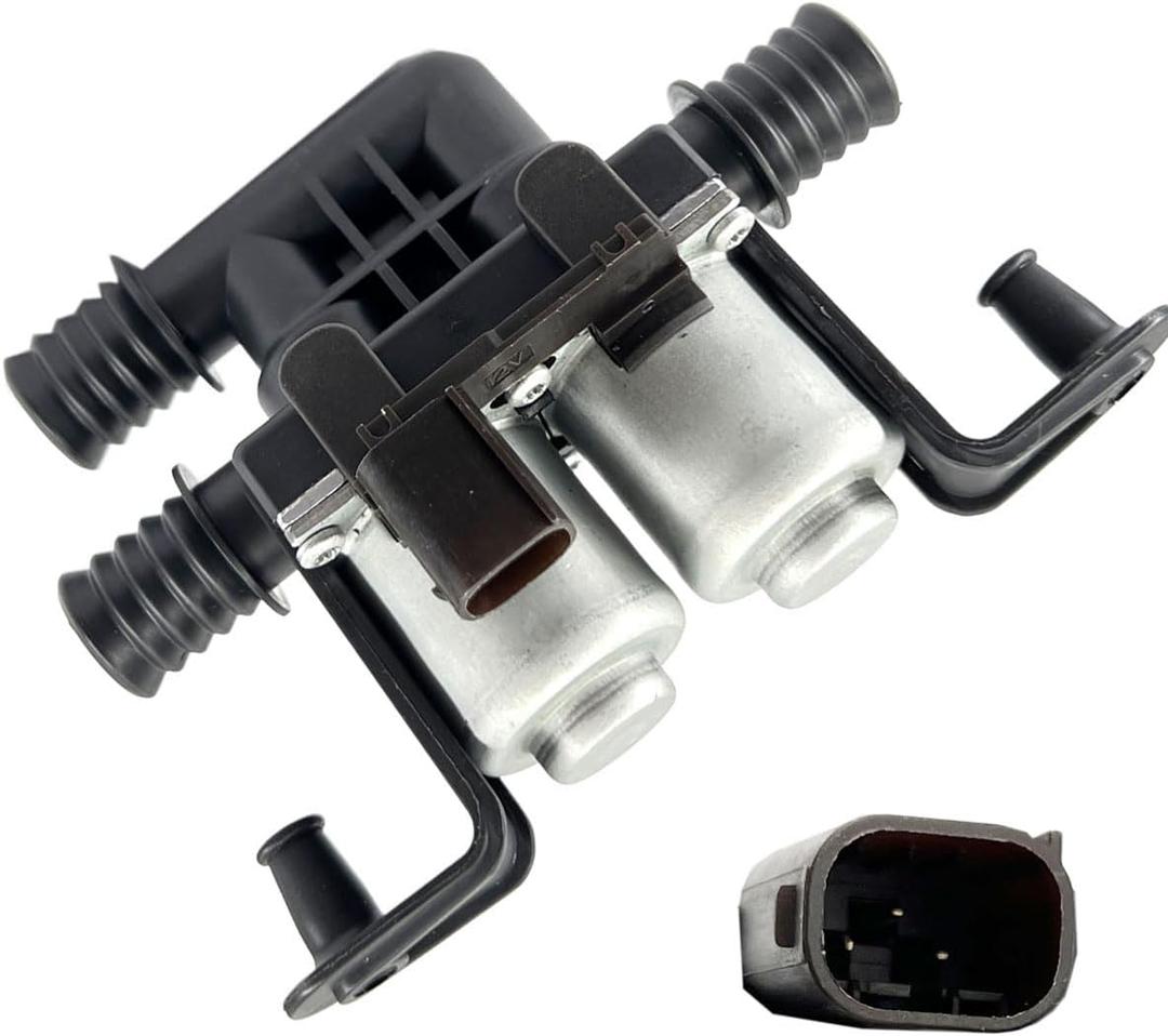 DEVMO Heater Control Valve Solenoid Compatible with 2004-2018 X5 E53 E70 F15 2008-2014 X6 E71 F16 Replaces# 64116910544 1147412166 701-005