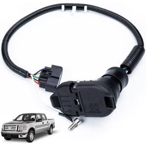 9L3Z-15A416-A Trailer Tow Hitch Wiring Connector Harness Kit Fit for Ford 2009-2014 F-150 FX2, FX4, King Ranch, Lariat, Limited, Platinum HD Edition, Replace 9L3Z15A416A