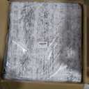 Area Rug 10x13 for Living Room - Mechine Washable Non-Slip Vintage Rugs for Bedroom - Low Pile Thin Large Floor Carpet for Dinning Room Home Office,Neutral Grey