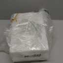 Xoniwis 25oz 6PCS Round Airtight Glass Food Storage Jars, Clear Glass Food Storage Container with Bamboo Lid, Stackable Spice Jar, Kitchen Canister for Sugar, Tea, Coffee bean, Pasta, Oat, Spice