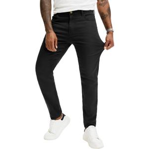 JEMLDL Men's Slim Fit Skinny Stretch Jeans Fashion Dress Casual Tapered Denim Pants with 5 Pockets, Size: 32W x 30L