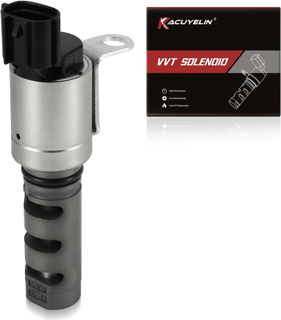 917234 Engine Variable Valve Timing VVT Solenoid Oil Control Valve Solenoid Compatible with Toyota 4Runner Tundra Sequoia Lexus GS350 IS250 IS300 LC500 LS460 RC300 2007-2020 1533038010,153300S010 1PCS