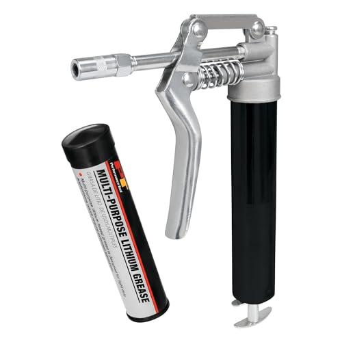 Performance Tool W54205 Performance Tool Mini Grease Gun Kit with Grease Black