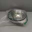 Stainless Steel Colander for Kitchen, Stainless Steel Strainer, Pasta Strainer for Spaghetti Fruit Vegetable Cooking Food, 3 Pcs Strainers and Colanders(2QT, 3QT, 5QT), Dishwasher Safe, Kitchen Gift