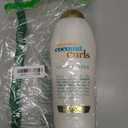 OGX Quenching + Coconut Curls, Moisturizing Conditioner for Curly Hair, Detangling, Curl Enhancing, 25.4 fl oz