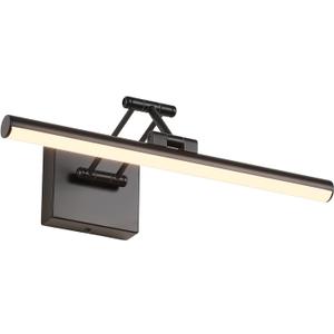 Joossnwell LED Picture Lights for Paintings Dimmable 15.5 Inch Long Hard-Wired Art Lights for Paintings Black Gallery Light with Adjustable Swing Arm Artwork Display Lamps 7W 3000K Warm White