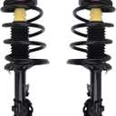 Autoround Front Complete Shock Absorber 172306 172305 Compatible with Hyundai Elantra 2007 2008 2009 2010, Left & Right Struts with Coil Spring Assembly