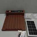 Automatic Chicken Coop Door Solar Powered, Extra Large Size, Anti-Pinch Design, Battery Powered Auto Chicken Door with Timer & Light Sensor, Solar Chiken Coop Door with Remote Control (50-100M)