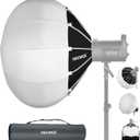 NEEWER 35"/90cm Lantern Softbox One Step Quick Release, 360 Light Diffuser with Skirt, Bowens Mount for Video Light CB60 CB100 CB150 Compatible with Aputure Light 600d Amaran 60x Godox SL60W, NS90L