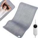 Heating Pad for Back, 20"*40" Extra Large Heating Pads for Period Cramps Pain Relief, Neck, Shoulder, Abdomen, Knee, Electric HeatingPads 10 Fast Heat Setting Auto-Off, Sittable and Reclinable