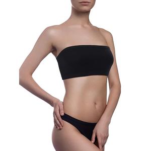Women's Bandeau Bra Strapless Bralette Seamless Bandeau Non-Padded Stretch Top Bra, Size: M
