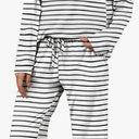 Ekouaer 2 Pack Womens Pajama Sets Long Sleeve Pjs Lounge Set Soft Comfy Sleepwear Winter Loungewear. L