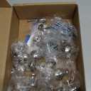 Ravinte 30 Pack Brushed Nickel Round Zinc Cabinet Knobs for Kitchen Bathroom Closet Dresser Cabinets