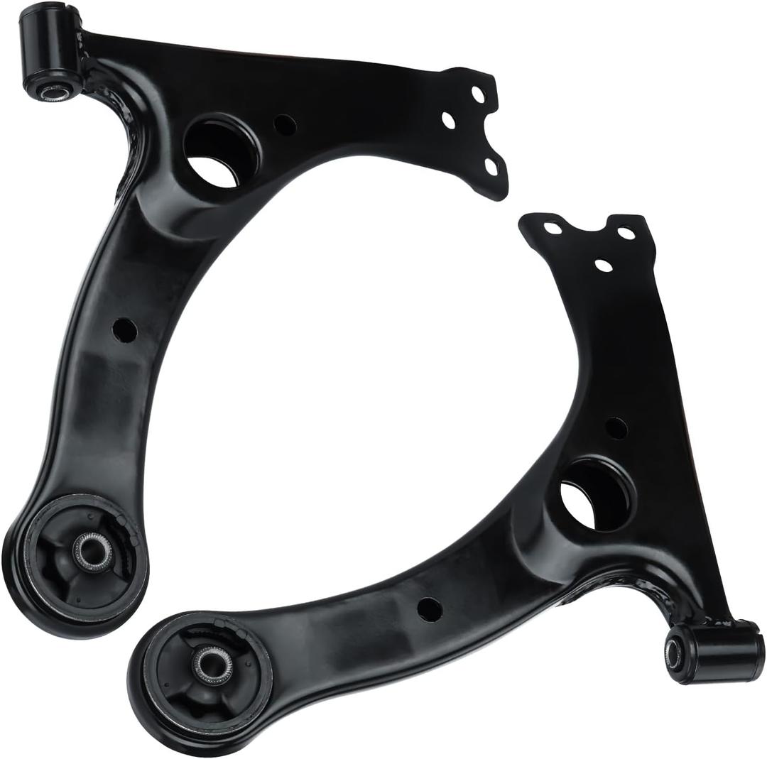 Front Lower Control Arm for Toyota Corolla Matrix 2003-2013, for Toyota Celica 2000-2005, for Pontiac Vibe 2003-2008 Left & Right Side Suspension kit K640360 K640361 2Pcs