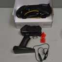 RC Drift Car 1:24 Remote Control Car 4WD 15KM/H High Speed Racing Sport Car with LED Lights RC Cars Toy for Kids Boys Girls Adults Gifts Birthday Christmas Rechargeable Batteries (Black-1)