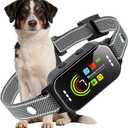 Dog Bark Collar, Auto Anti Barking Collar for Large Medium Small Dogs 11-120lbs, 7 Sensitivity Levels, 5 Safe Training Modes, Humane Bark Training Collar